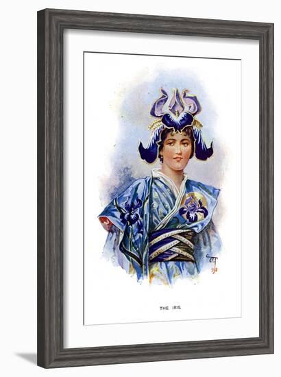 The Iris, 1899-C Wilhelm-Framed Giclee Print