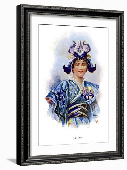 The Iris, 1899-C Wilhelm-Framed Giclee Print