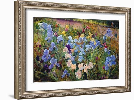 The Iris Bed, 1993-Timothy Easton-Framed Giclee Print