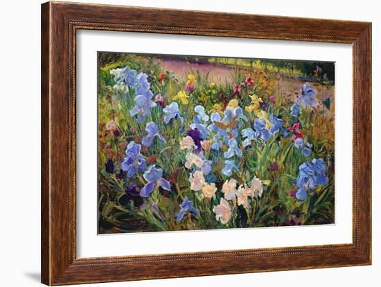 The Iris Bed, 1993-Timothy Easton-Framed Giclee Print