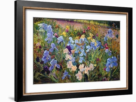 The Iris Bed, 1993-Timothy Easton-Framed Giclee Print