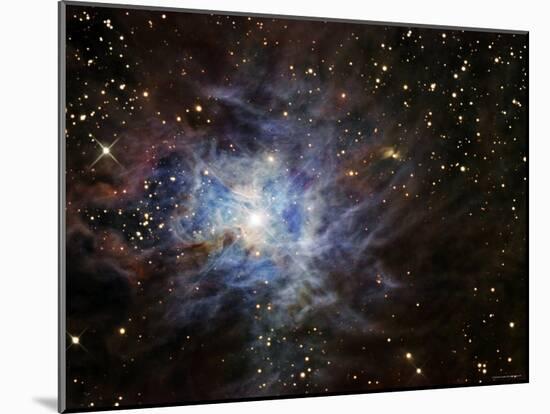 The Iris Nebula-Stocktrek Images-Mounted Photographic Print