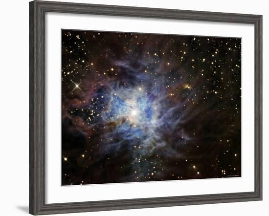 The Iris Nebula-Stocktrek Images-Framed Photographic Print