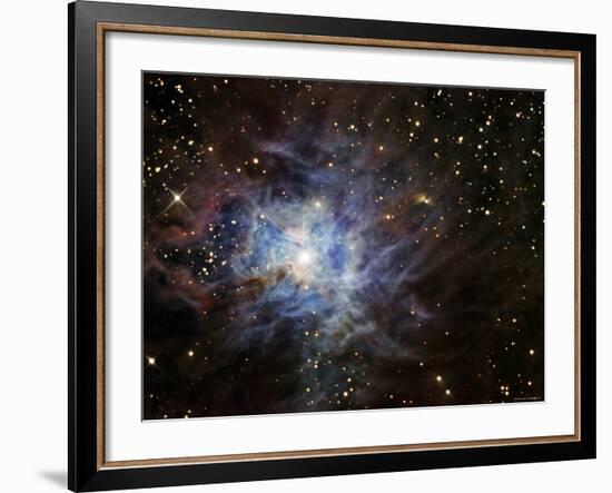 The Iris Nebula-Stocktrek Images-Framed Photographic Print