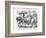 The Irish Balmoral, or a Vision of 1869, 1868-John Tenniel-Framed Giclee Print