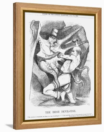 The Irish Devil-Fish, 1881-Joseph Swain-Framed Premier Image Canvas