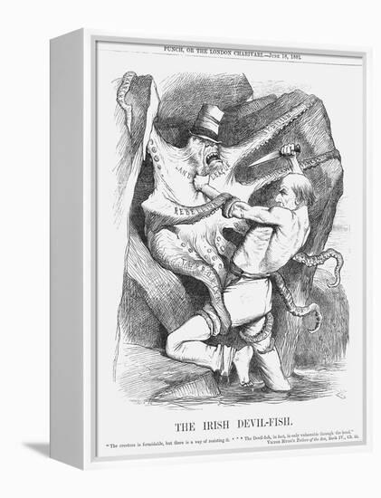 The Irish Devil-Fish, 1881-Joseph Swain-Framed Premier Image Canvas