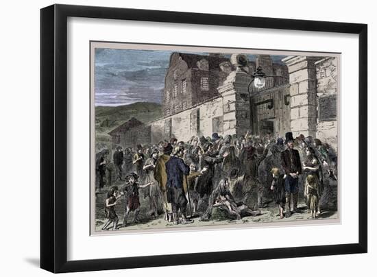 The Irish Famine, 1845-1849, (1900)-Unknown-Framed Giclee Print