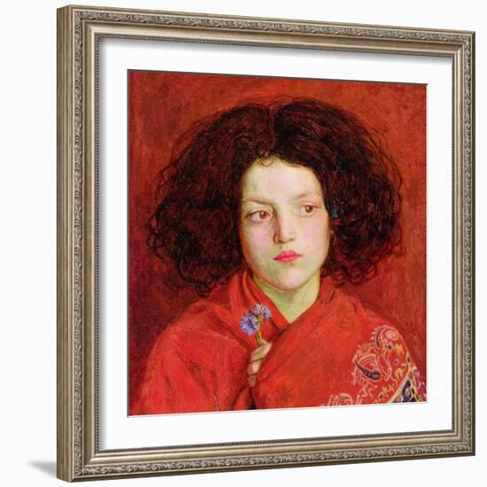 The Irish Girl, 1860-Ford Madox Brown-Framed Giclee Print