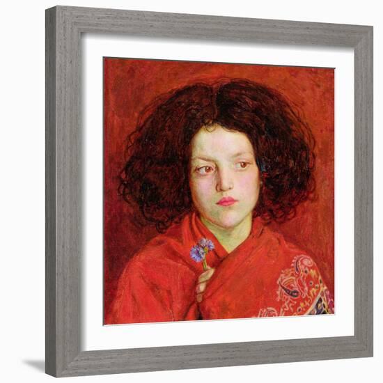 The Irish Girl, 1860-Ford Madox Brown-Framed Giclee Print