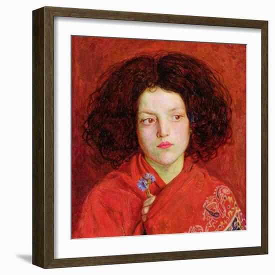 The Irish Girl, 1860-Ford Madox Brown-Framed Giclee Print