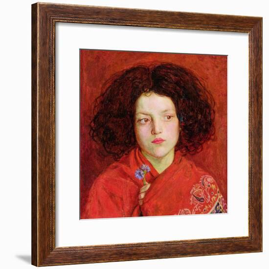 The Irish Girl, 1860-Ford Madox Brown-Framed Giclee Print