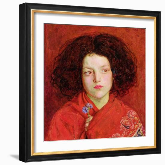 The Irish Girl, 1860-Ford Madox Brown-Framed Giclee Print