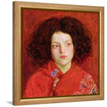 The Irish Girl, 1860-Ford Madox Brown-Framed Premier Image Canvas