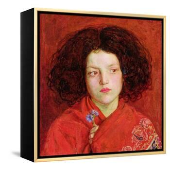 The Irish Girl, 1860-Ford Madox Brown-Framed Premier Image Canvas