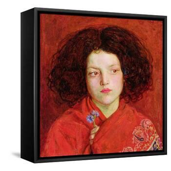 The Irish Girl, 1860-Ford Madox Brown-Framed Premier Image Canvas