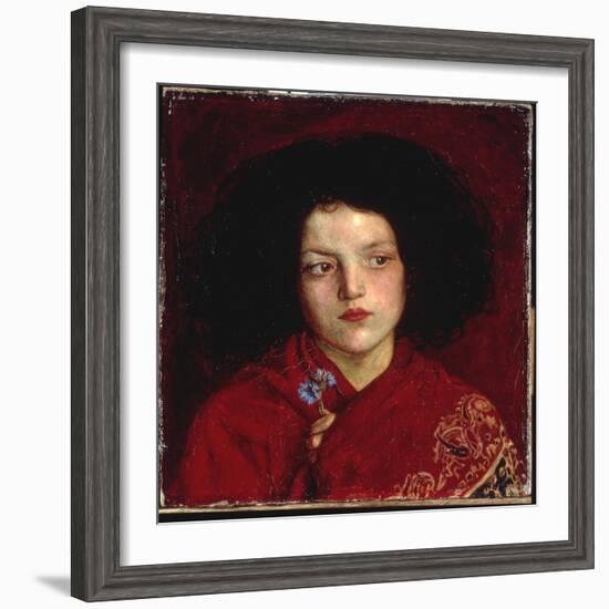 The Irish Girl, 1860-Ford Madox Brown-Framed Giclee Print