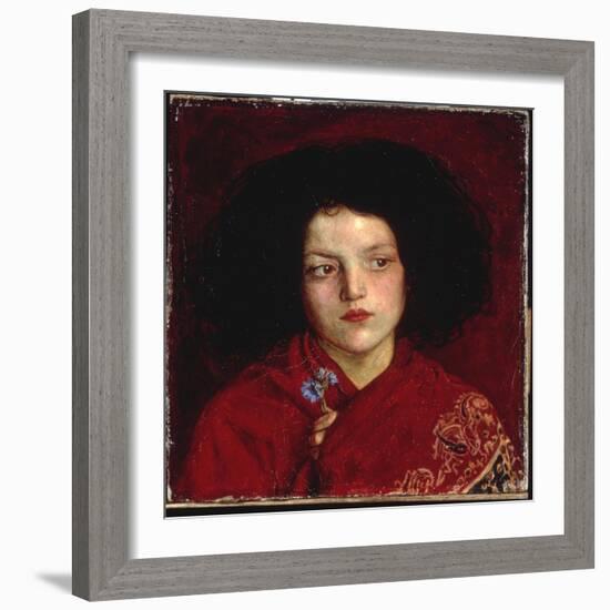 The Irish Girl, 1860-Ford Madox Brown-Framed Giclee Print