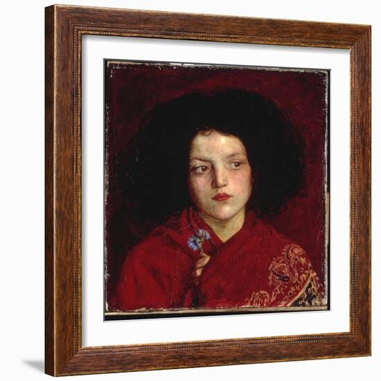 The Irish Girl, 1860-Ford Madox Brown-Framed Giclee Print