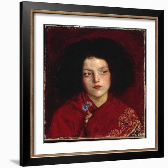 The Irish Girl, 1860-Ford Madox Brown-Framed Giclee Print