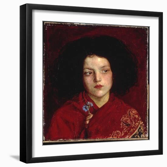 The Irish Girl, 1860-Ford Madox Brown-Framed Giclee Print