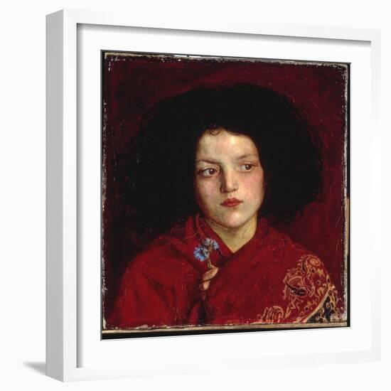 The Irish Girl, 1860-Ford Madox Brown-Framed Giclee Print