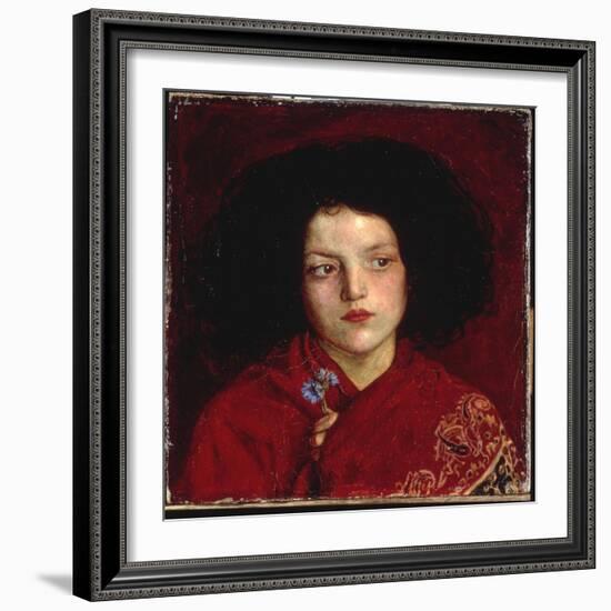 The Irish Girl, 1860-Ford Madox Brown-Framed Giclee Print