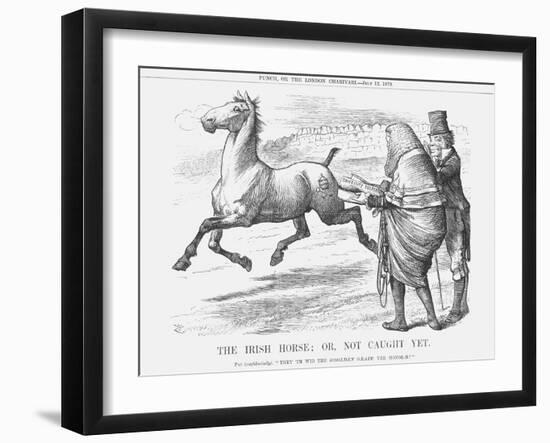 The Irish Horse; or Not Caught Yet, 1879-Joseph Swain-Framed Giclee Print