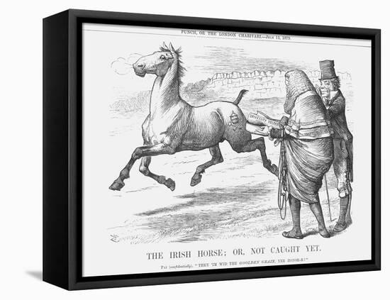 The Irish Horse; or Not Caught Yet, 1879-Joseph Swain-Framed Premier Image Canvas