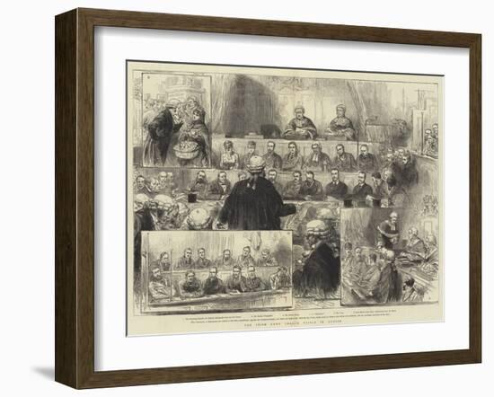 The Irish Land League Trials in Dublin-null-Framed Giclee Print