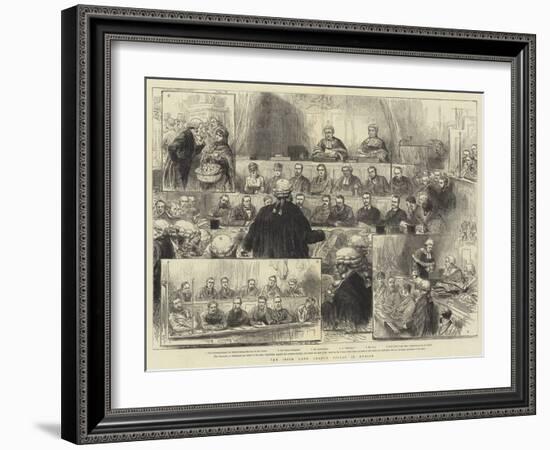 The Irish Land League Trials in Dublin-null-Framed Giclee Print