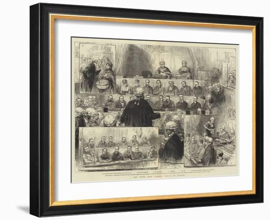 The Irish Land League Trials in Dublin-null-Framed Giclee Print