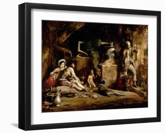 The Irish Whiskey Still, 1840-Sir David Wilkie-Framed Giclee Print