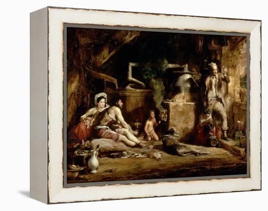 The Irish Whiskey Still, 1840-Sir David Wilkie-Framed Premier Image Canvas