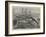 The Iron Clipper-Ship Eastminster, Capsized in London Docks-null-Framed Giclee Print
