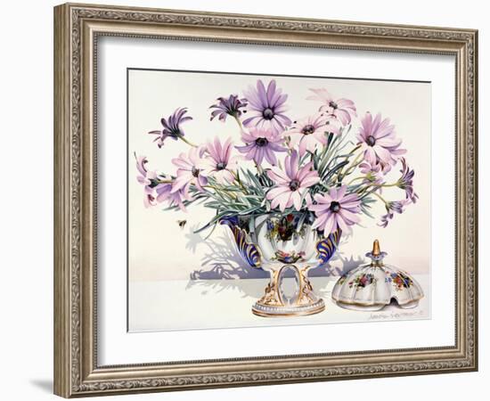 The Ironstone Pot, 1986-Sandra Lawrence-Framed Giclee Print