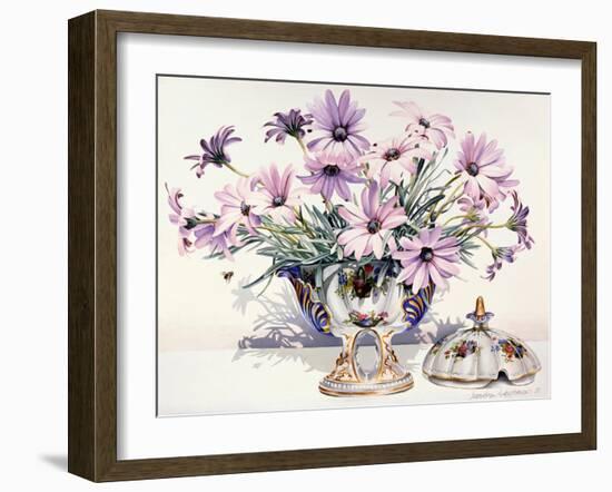 The Ironstone Pot, 1986-Sandra Lawrence-Framed Giclee Print