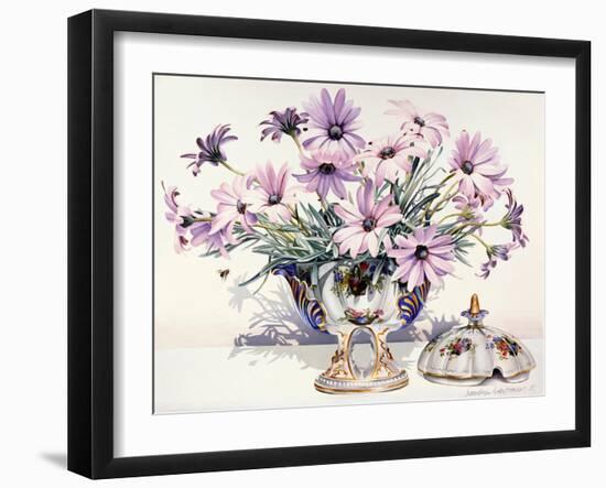 The Ironstone Pot, 1986-Sandra Lawrence-Framed Giclee Print