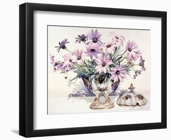 The Ironstone Pot, 1986-Sandra Lawrence-Framed Giclee Print