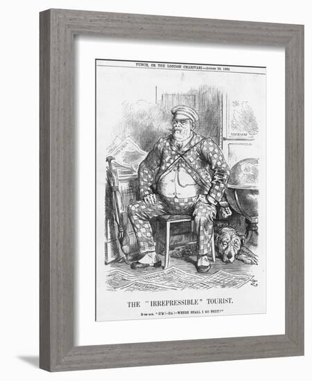The Irrepressible Tourist, 1885-Joseph Swain-Framed Giclee Print