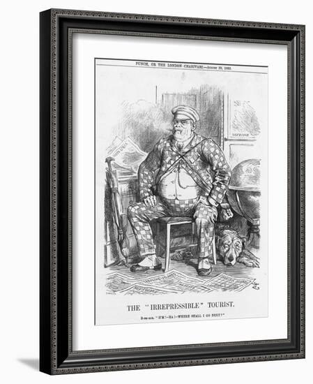 The Irrepressible Tourist, 1885-Joseph Swain-Framed Giclee Print