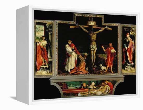 The Isenheim Altar, Closed, circa 1515-Matthias Grünewald-Framed Premier Image Canvas