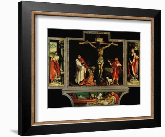 The Isenheim Altar, Closed, circa 1515-Matthias Grünewald-Framed Giclee Print