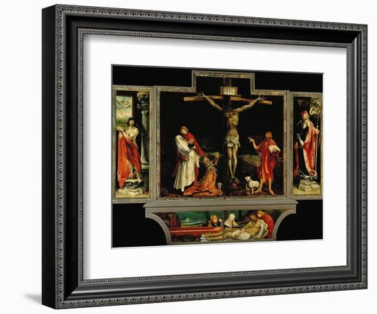 The Isenheim Altar, Closed, circa 1515-Matthias Grünewald-Framed Giclee Print