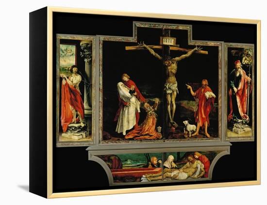 The Isenheim Altar, Closed, circa 1515-Matthias Grünewald-Framed Premier Image Canvas