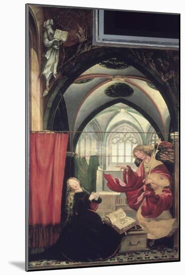 The Isenheim Altarpiece, Annunciation-Matthias Grünewald-Mounted Giclee Print