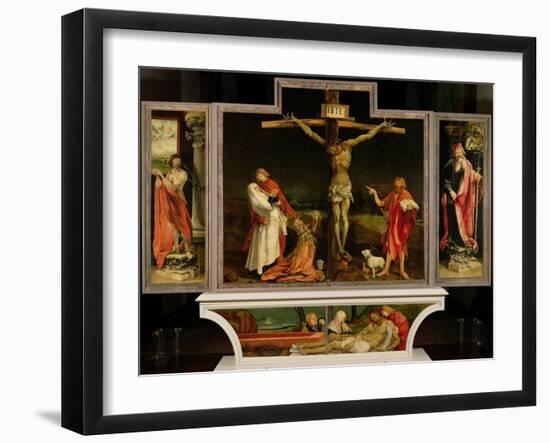 The Isenheim Altarpiece, circa 1512-15-Matthias Grünewald-Framed Giclee Print