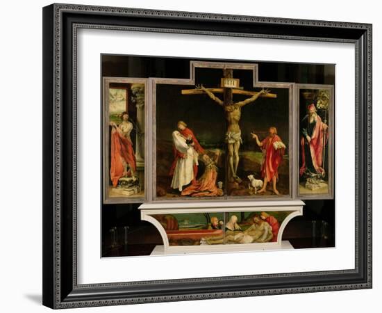 The Isenheim Altarpiece, circa 1512-15-Matthias Grünewald-Framed Giclee Print