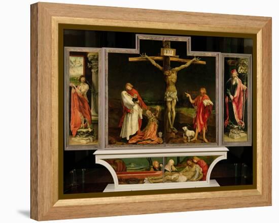 The Isenheim Altarpiece, circa 1512-15-Matthias Grünewald-Framed Premier Image Canvas