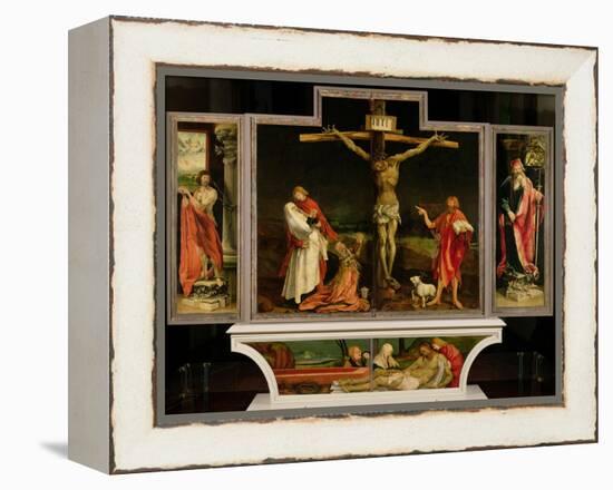 The Isenheim Altarpiece, circa 1512-15-Matthias Grünewald-Framed Premier Image Canvas